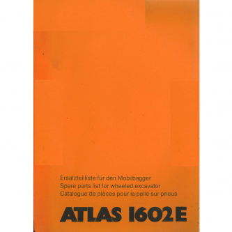 Atlas 1602E Parts Catalog